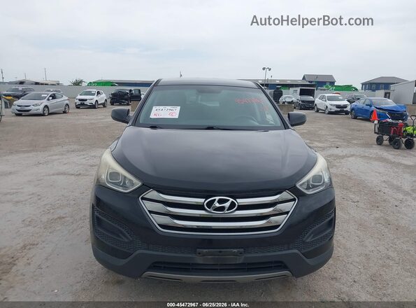 5XYZT3LB1GG331025 2016 HYUNDAI SANTA FE SPORT Black Vista frontal