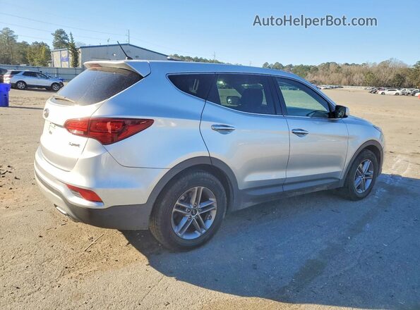 5XYZT3LB1JG563552 2018 HYUNDAI SANTA Silver Հետևի աջ