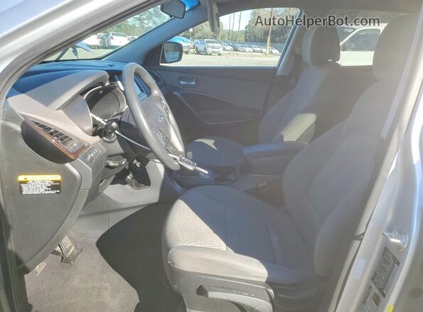 5XYZT3LB1JG563552 2018 HYUNDAI SANTA Silver Սալոնի դիմացի տեսք