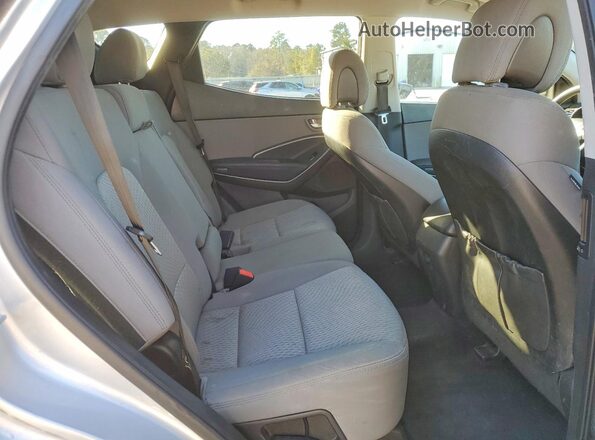 5XYZT3LB1JG563552 2018 HYUNDAI SANTA Silver Սալոնի հետևի տեսք