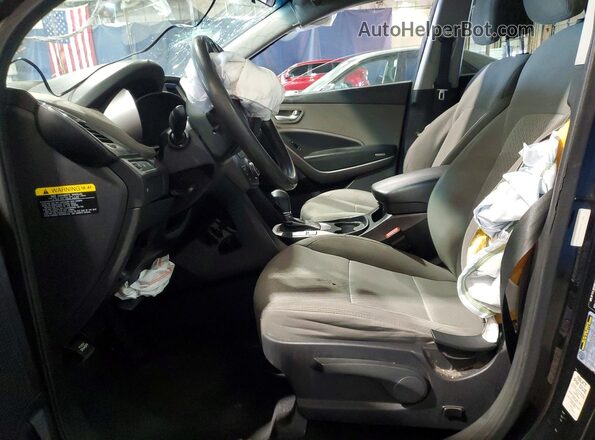 5XYZT3LB2GG342227 2016 HYUNDAI SANTA Black Սալոնի դիմացի տեսք