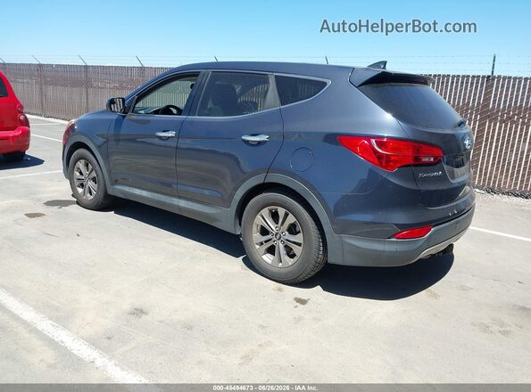 5XYZT3LB2GG372361 2016 HYUNDAI SANTA FE SPORT Blue Trasero izquierdo