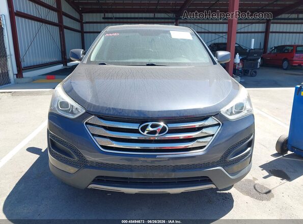 5XYZT3LB2GG372361 2016 HYUNDAI SANTA FE SPORT Blue Vista frontal