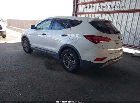 5XYZT3LB2HG392871 2017 HYUNDAI SANTA FE SPORT White Հետևի ձախ