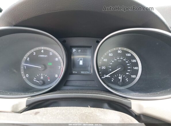5XYZT3LB2HG413556 2017 HYUNDAI SANTA FE SPORT Темно-бордовый Вид задних сидений
