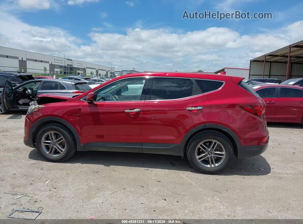5XYZT3LB2HG413556 2017 HYUNDAI SANTA FE SPORT Темно-бордовый Панорамный вид салона 360°
