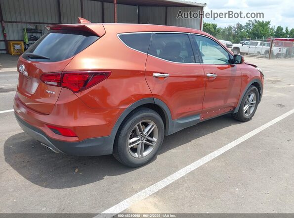 5XYZT3LB3HG415168 2017 HYUNDAI SANTA FE SPORT Orange Rear right