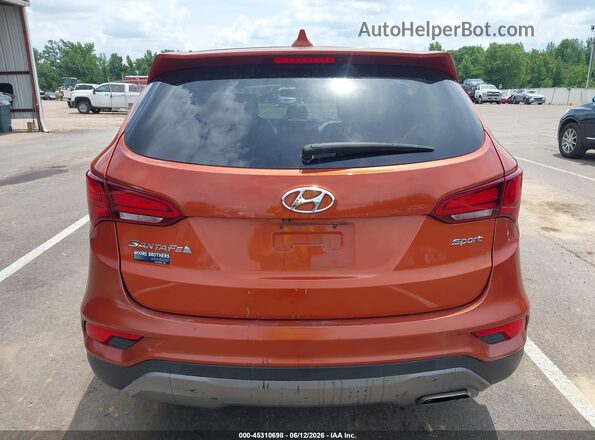 5XYZT3LB3HG415168 2017 HYUNDAI SANTA FE SPORT Orange 
