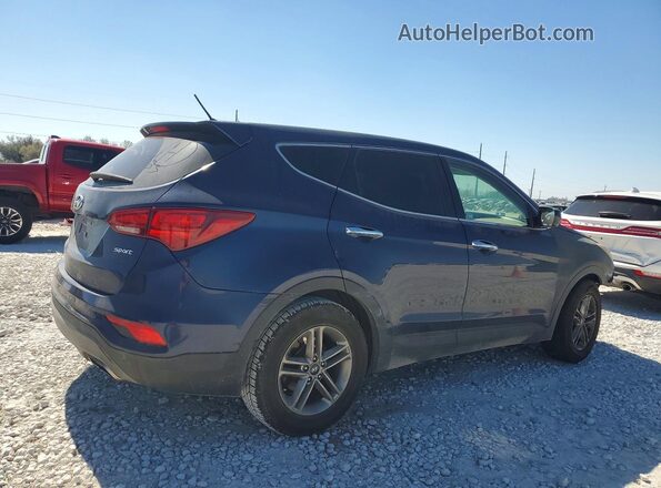 5XYZT3LB3JG527832 2018 HYUNDAI SANTA Blue Հետևի աջ
