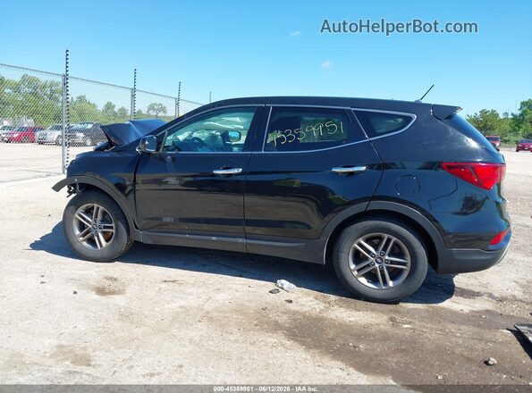 5XYZT3LB3JG531685 2018 HYUNDAI SANTA FE SPORT Black Vista interior de 360 grados