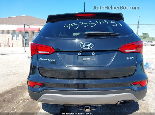 5XYZT3LB3JG531685 2018 HYUNDAI SANTA FE SPORT Black 