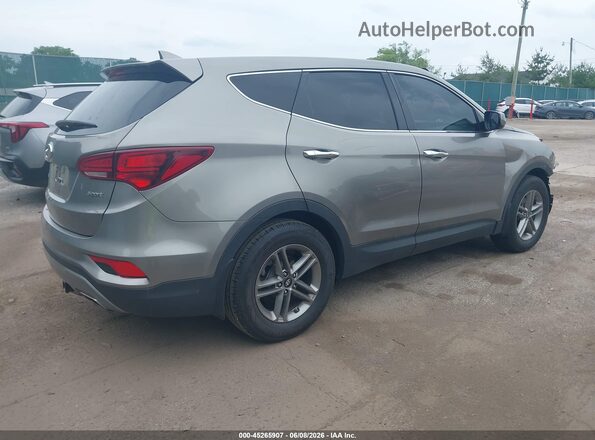 5XYZT3LB4HG381094 2017 HYUNDAI SANTA FE SPORT Gray Trasero derecho