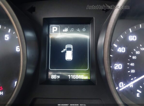 5XYZT3LB4HG381094 2017 HYUNDAI SANTA FE SPORT Gray 