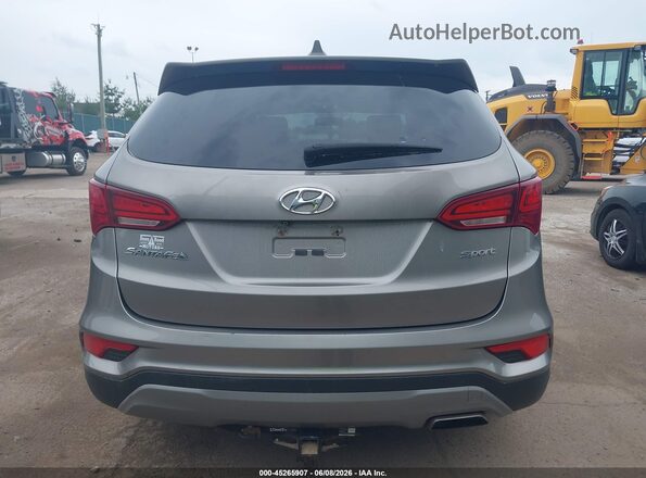 5XYZT3LB4HG381094 2017 HYUNDAI SANTA FE SPORT Gray 