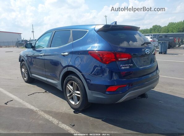 5XYZT3LB4HG401103 2017 HYUNDAI SANTA FE SPORT Blue Задня ліва чверть