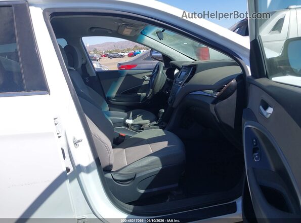 5XYZT3LB4HG419729 2017 HYUNDAI SANTA FE SPORT White Front interior view