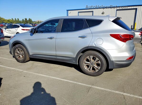 5XYZT3LB5GG350239 2016 HYUNDAI SANTA Silver Rear left