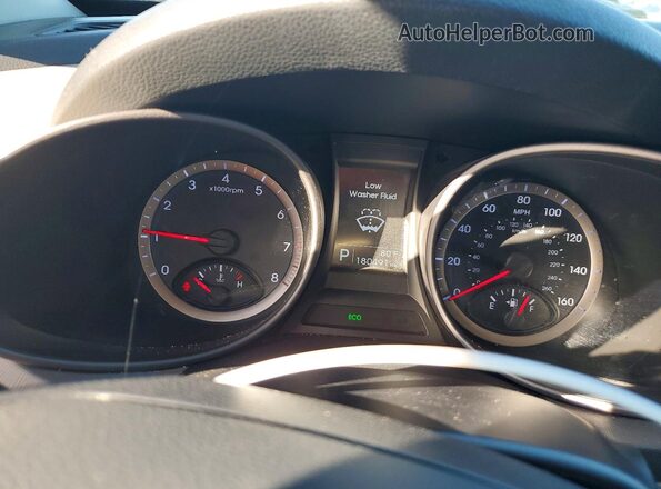 5XYZT3LB5GG350239 2016 HYUNDAI SANTA Silver Instrument cluster view