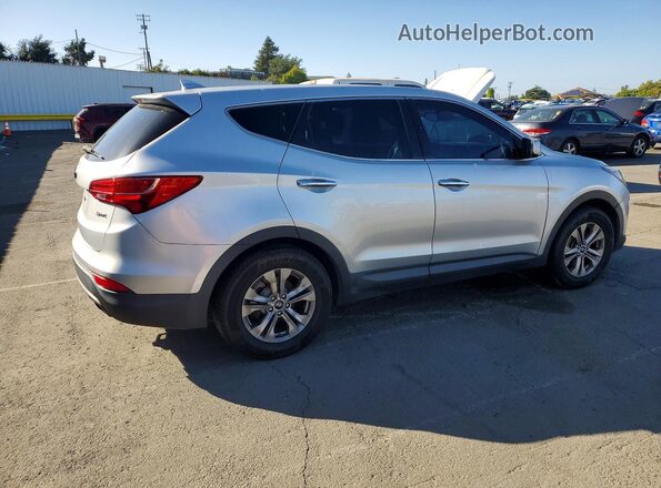 5XYZT3LB5GG350239 2016 HYUNDAI SANTA Silver Rear right