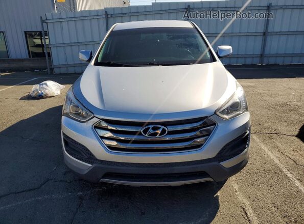 5XYZT3LB5GG350239 2016 HYUNDAI SANTA Silver Front view