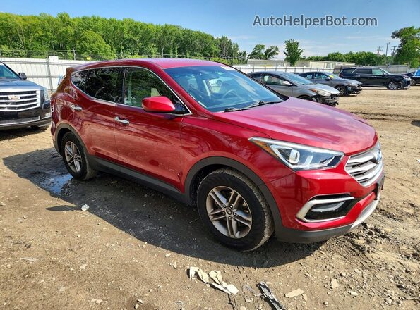 5XYZT3LB5HG435907 2017 HYUNDAI SANTA Красный Передняя правая четверть