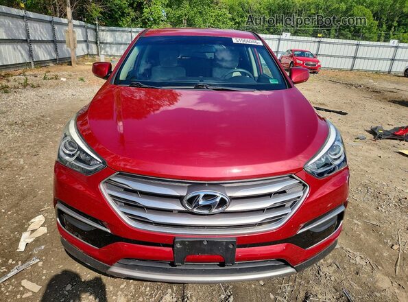 5XYZT3LB5HG435907 2017 HYUNDAI SANTA Красный Вид спереди