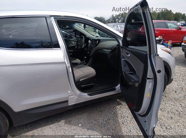 5XYZT3LB5JG525936 2018 HYUNDAI SANTA FE SPORT Silver Սալոնի դիմացի տեսք