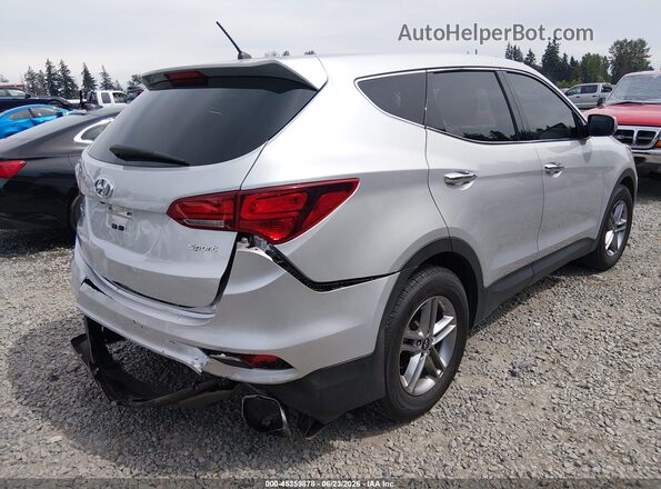 5XYZT3LB5JG525936 2018 HYUNDAI SANTA FE SPORT Silver Հետևի աջ