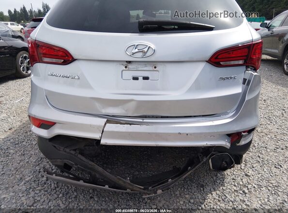 5XYZT3LB5JG525936 2018 HYUNDAI SANTA FE SPORT Silver Դիմացի տեսք