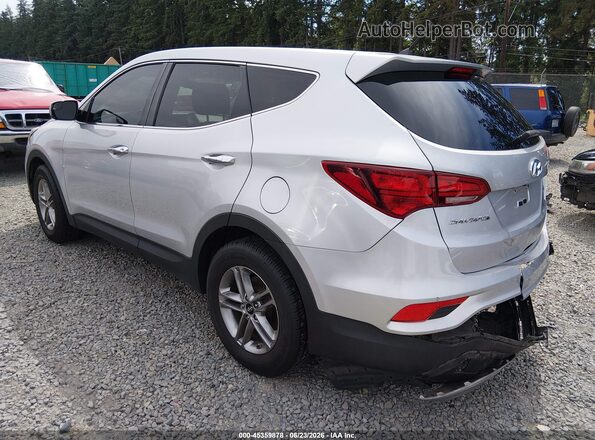 5XYZT3LB5JG525936 2018 HYUNDAI SANTA FE SPORT Silver Հետևի ձախ