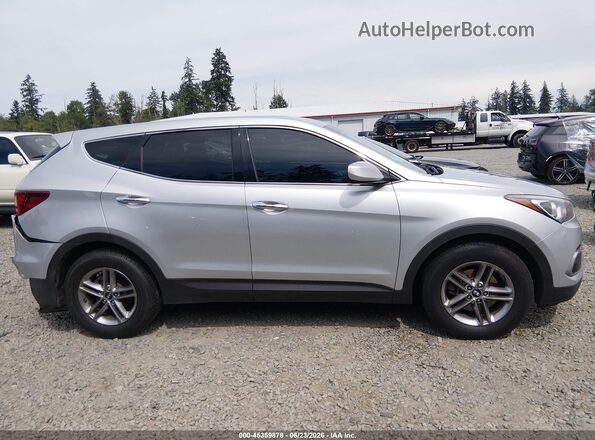 5XYZT3LB5JG525936 2018 HYUNDAI SANTA FE SPORT Silver Սալոնի հետևի տեսք