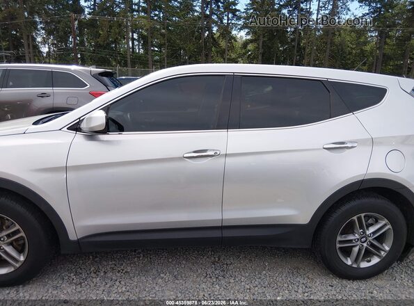 5XYZT3LB5JG525936 2018 HYUNDAI SANTA FE SPORT Silver Սալոնի 360 աստիճան տեսք