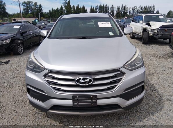 5XYZT3LB5JG525936 2018 HYUNDAI SANTA FE SPORT Silver Սարքավորումների վահանակի տեսք