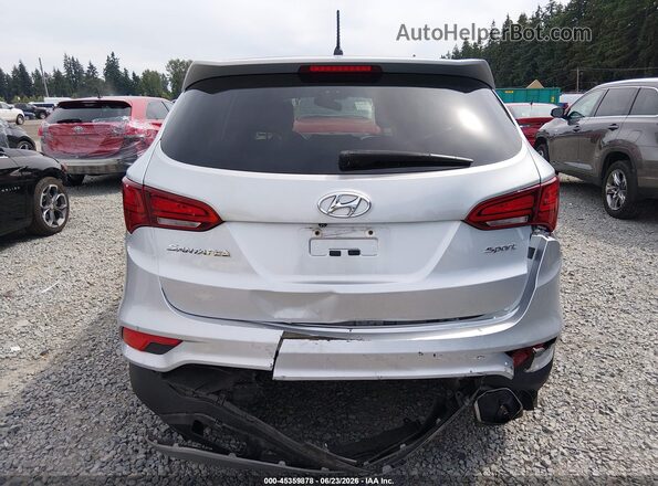 5XYZT3LB5JG525936 2018 HYUNDAI SANTA FE SPORT Silver 