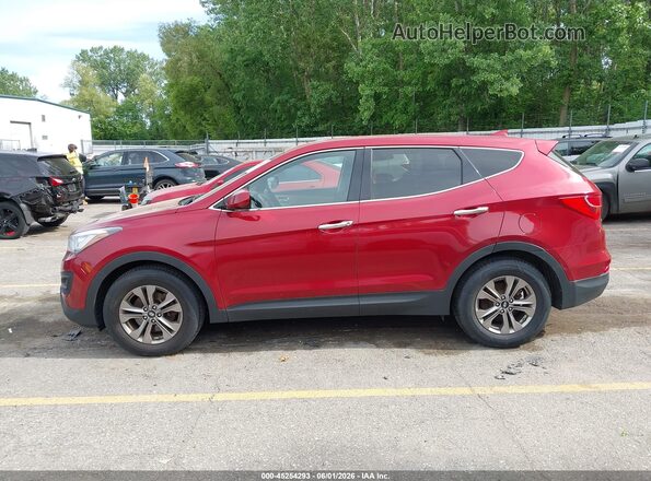 5XYZT3LB6GG336642 2016 HYUNDAI SANTA FE SPORT Red Vista interior de 360 grados