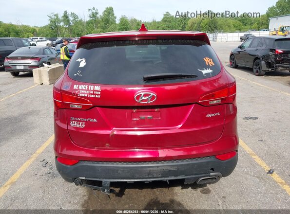 5XYZT3LB6GG336642 2016 HYUNDAI SANTA FE SPORT Red 