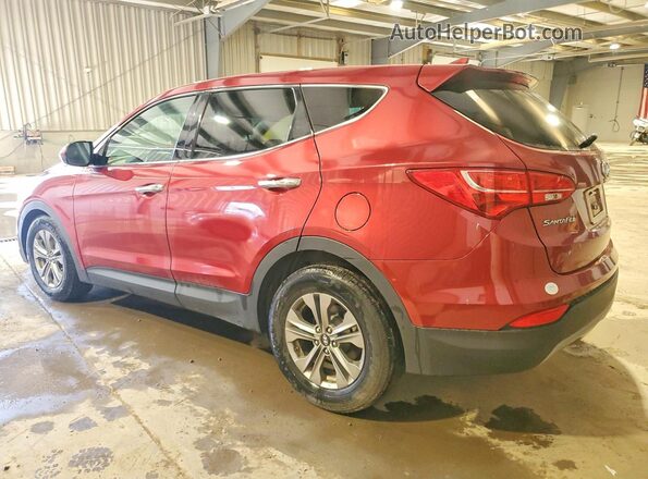 5XYZT3LB6GG359824 2016 HYUNDAI SANTA Red Задня ліва чверть