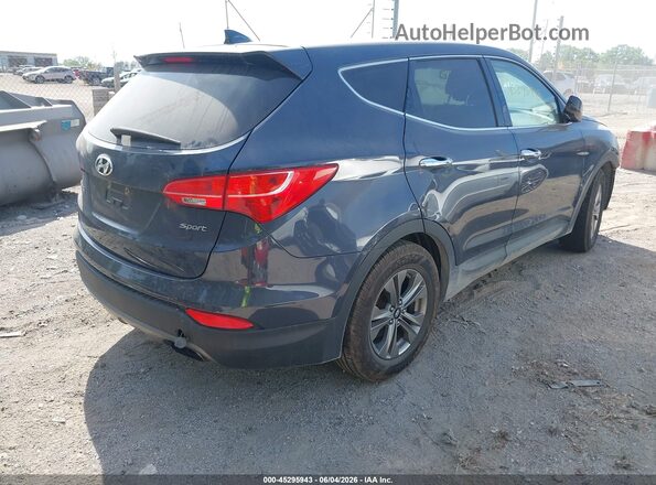 5XYZT3LB6GG373285 2016 HYUNDAI SANTA FE SPORT Blue Trasero derecho
