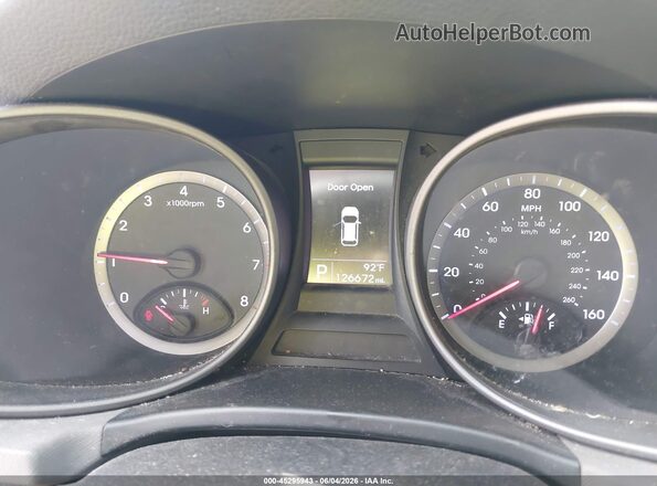 5XYZT3LB6GG373285 2016 HYUNDAI SANTA FE SPORT Blue Vista de los asientos traseros