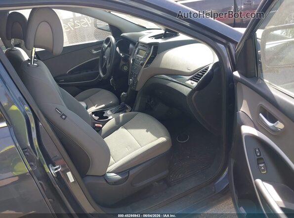 5XYZT3LB6GG373285 2016 HYUNDAI SANTA FE SPORT Blue Vista interior delantera