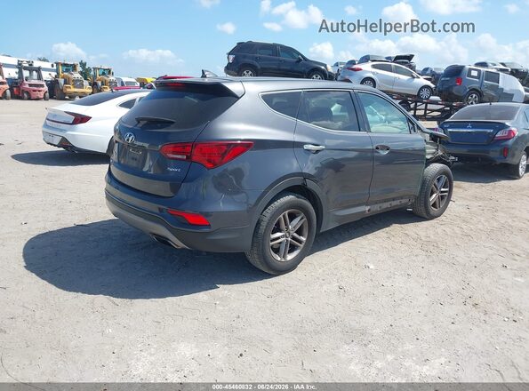 5XYZT3LB6HG479740 2017 HYUNDAI SANTA FE SPORT Gray უკანა მარჯვენა