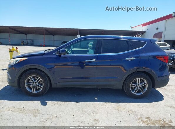 5XYZT3LB6JG507512 2018 HYUNDAI SANTA FE SPORT Blue 360 interior view