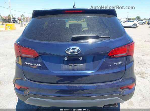 5XYZT3LB6JG507512 2018 HYUNDAI SANTA FE SPORT Blue 