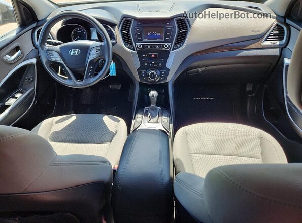 5XYZT3LB7HG458539 2017 HYUNDAI SANTA Silver 