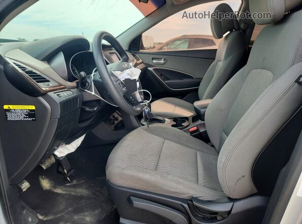 5XYZT3LB7JG560056 2018 HYUNDAI SANTA Silver Vista interior delantera