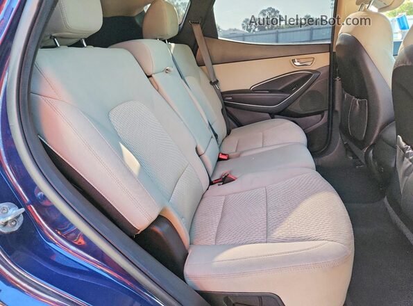 5XYZT3LB7JG565743 2018 HYUNDAI SANTA Blue 