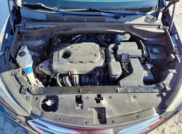5XYZT3LB7JG565743 2018 HYUNDAI SANTA Blue 