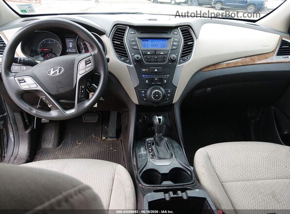 5XYZT3LB8GG332835 2016 HYUNDAI SANTA FE SPORT Black 