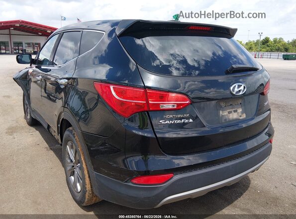 5XYZT3LB8GG374891 2016 HYUNDAI SANTA FE SPORT Black Հետևի ձախ