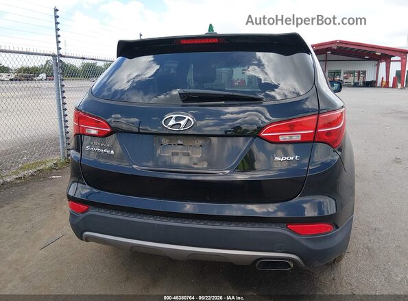 5XYZT3LB8GG374891 2016 HYUNDAI SANTA FE SPORT Black 